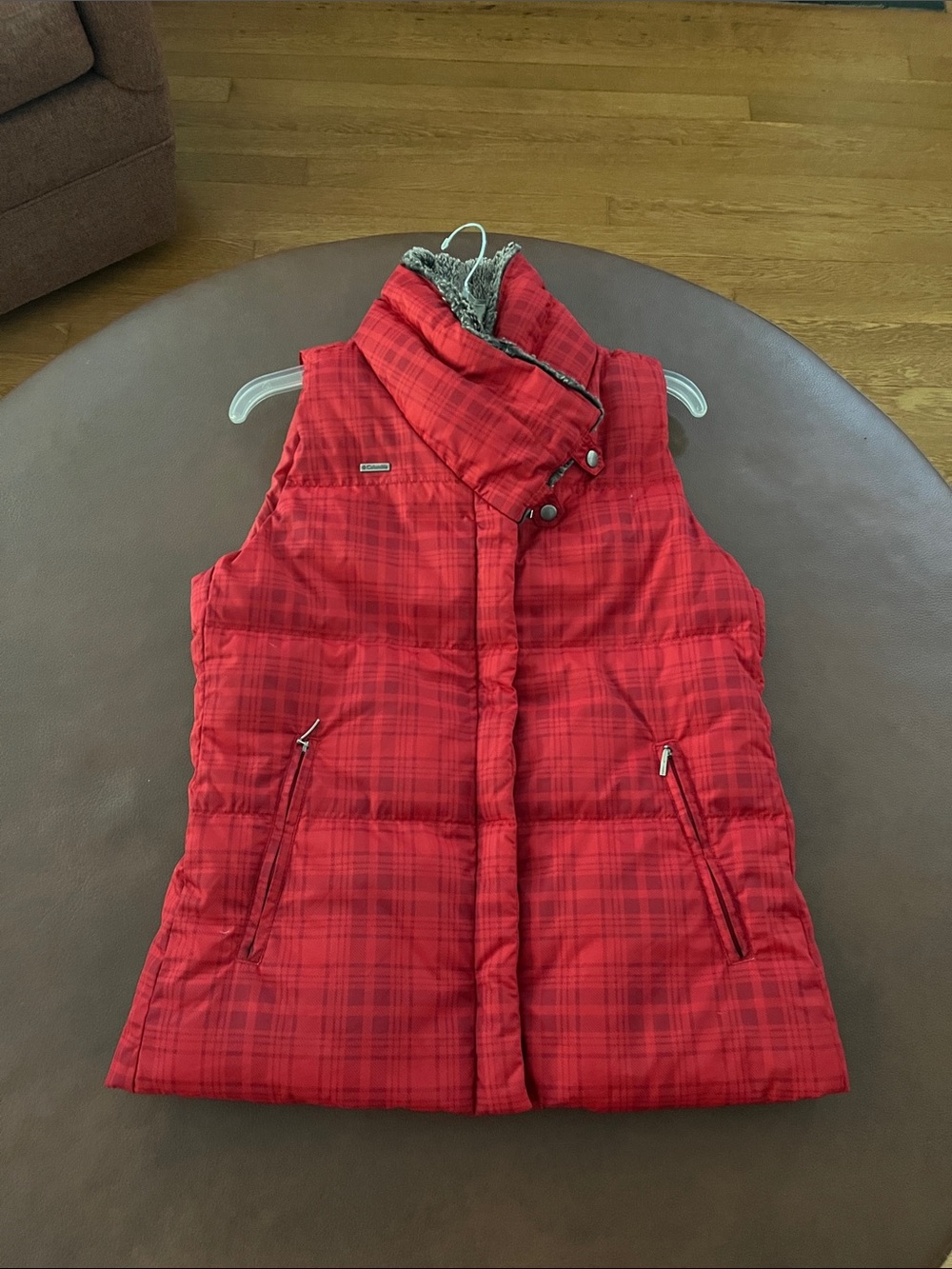 Columbia down puffer vest size medium
